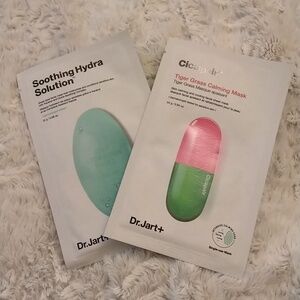 Dr Jart+ Sensitive Skin Masks X2 + Cranberry Foot Mask!